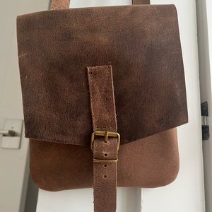 Brown Real Leather Bag